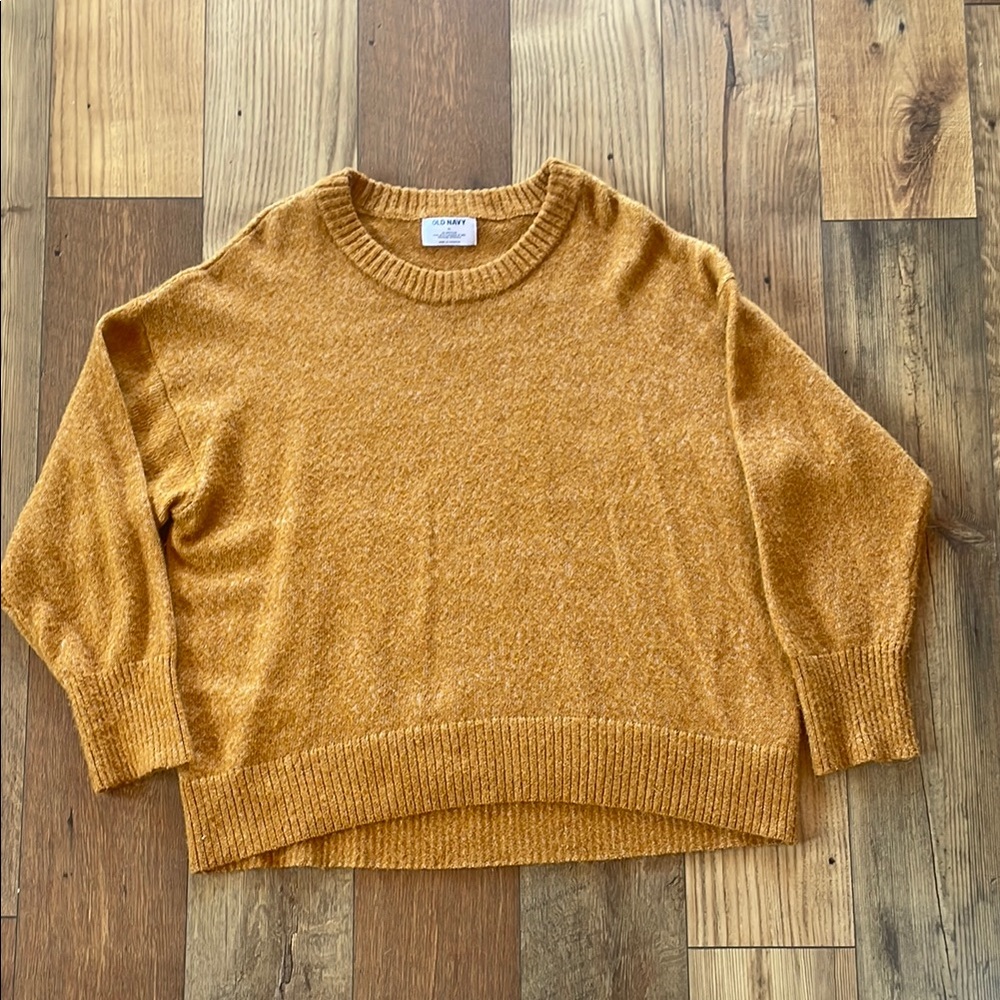 Old Navy xl Cozy Mustard Sweater